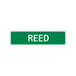 Reed Street Sign Children Name Room Plate