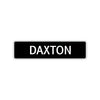 Daxton Street Sign Children Name Room Plate