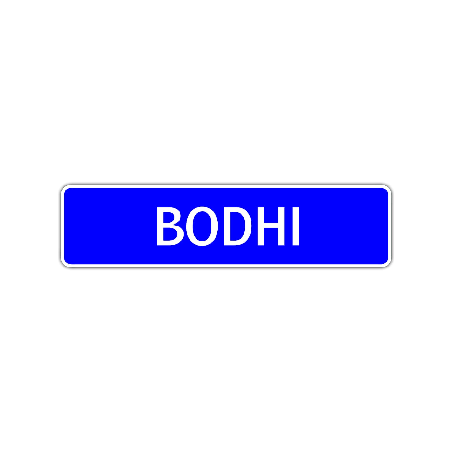 Bodhi Street Sign Children Name Room Plate