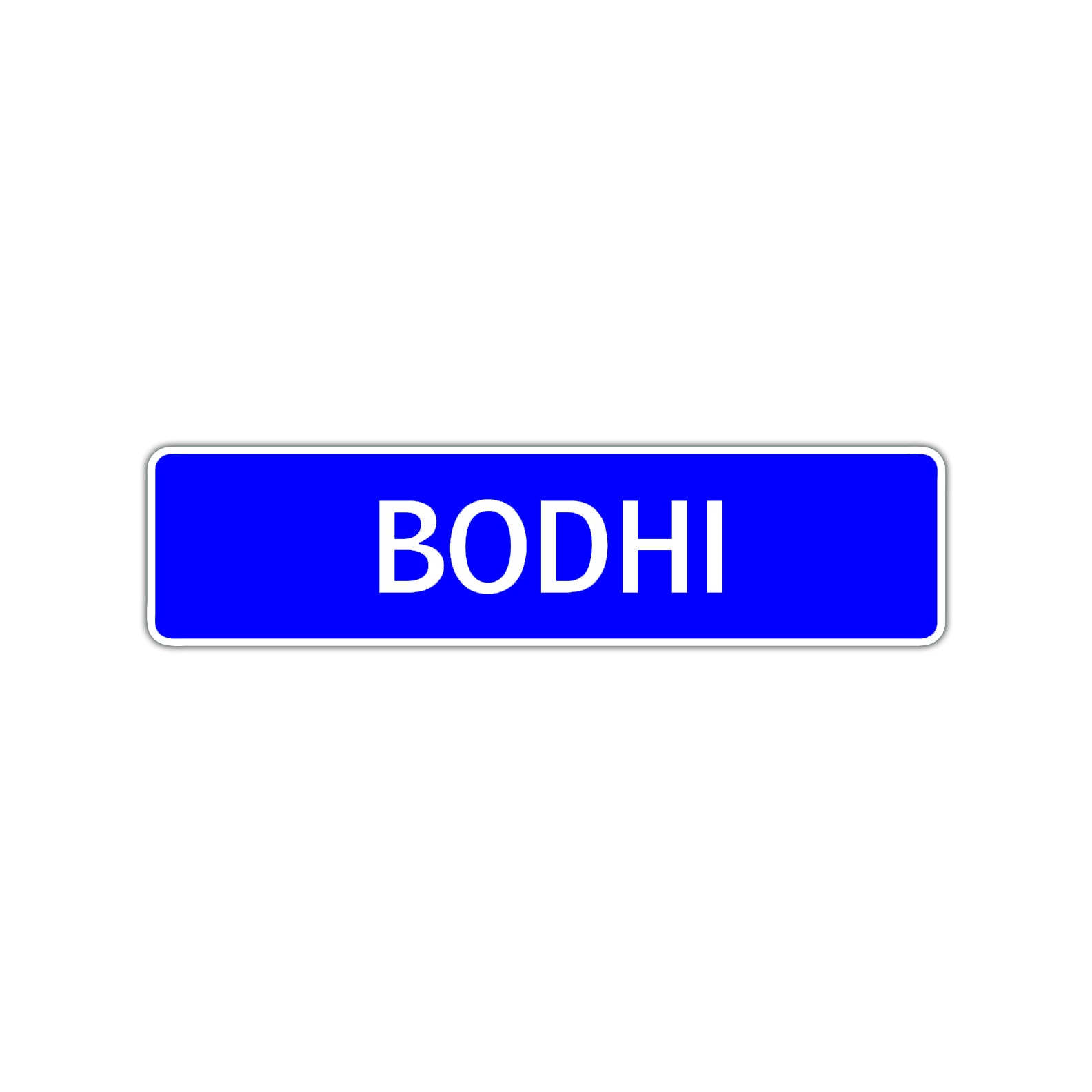 Bodhi Street Sign Children Name Room Plate