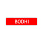 Bodhi Street Sign Children Name Room Plate