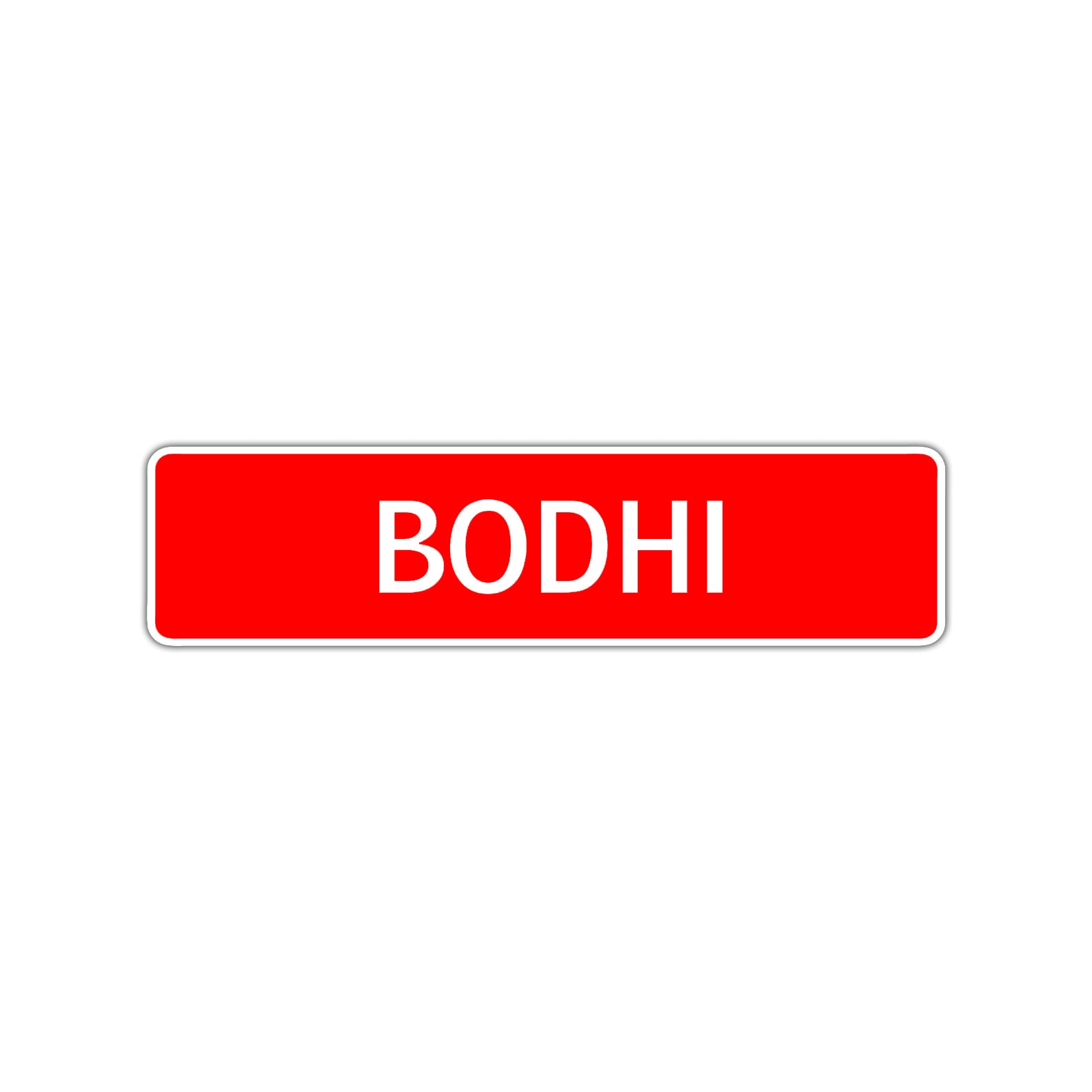 Bodhi Street Sign Children Name Room Plate