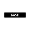 Kash Street Sign Children Name Room Plate
