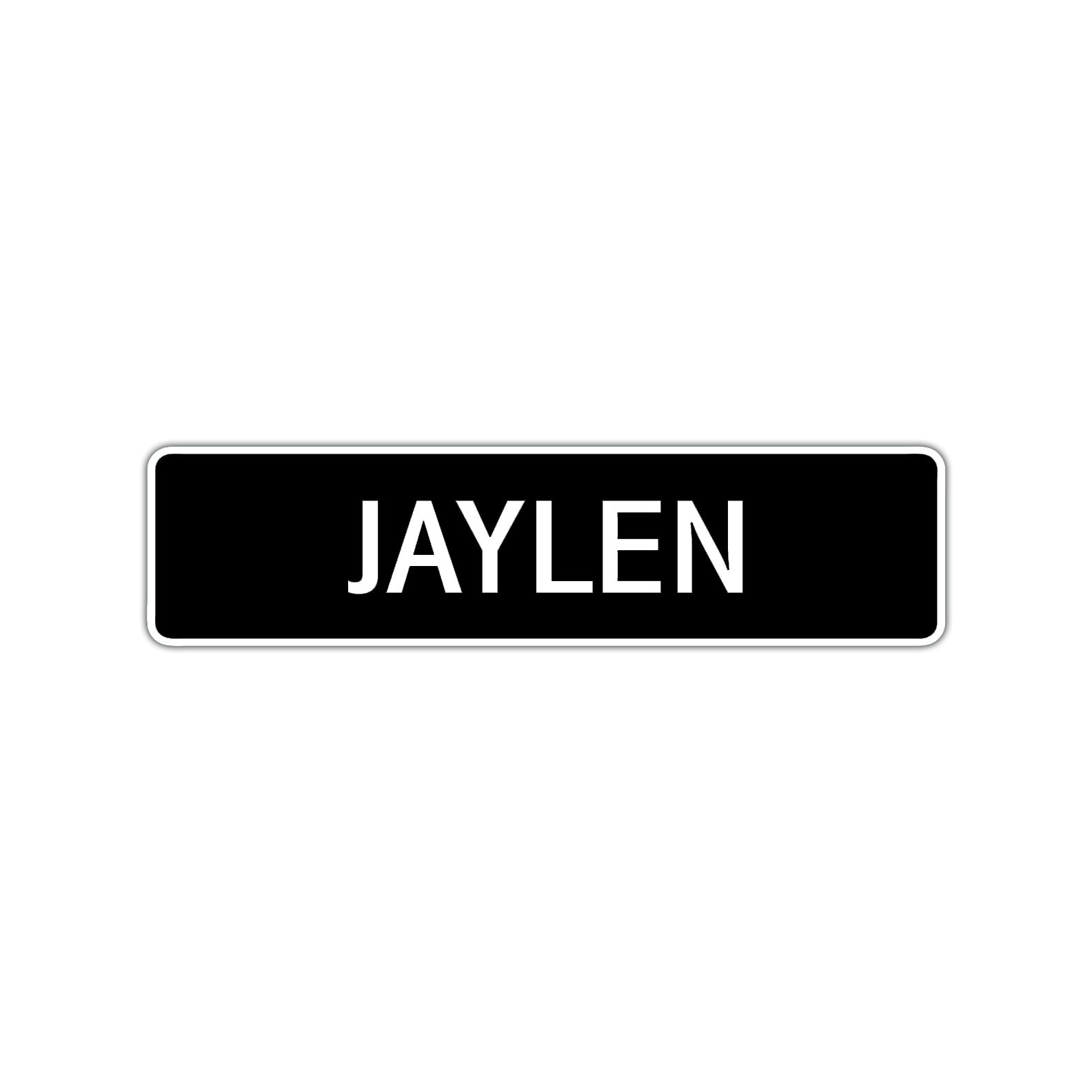 Jaylen Street Sign Children Name Room Plate