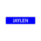 Jaylen Street Sign Children Name Room Plate
