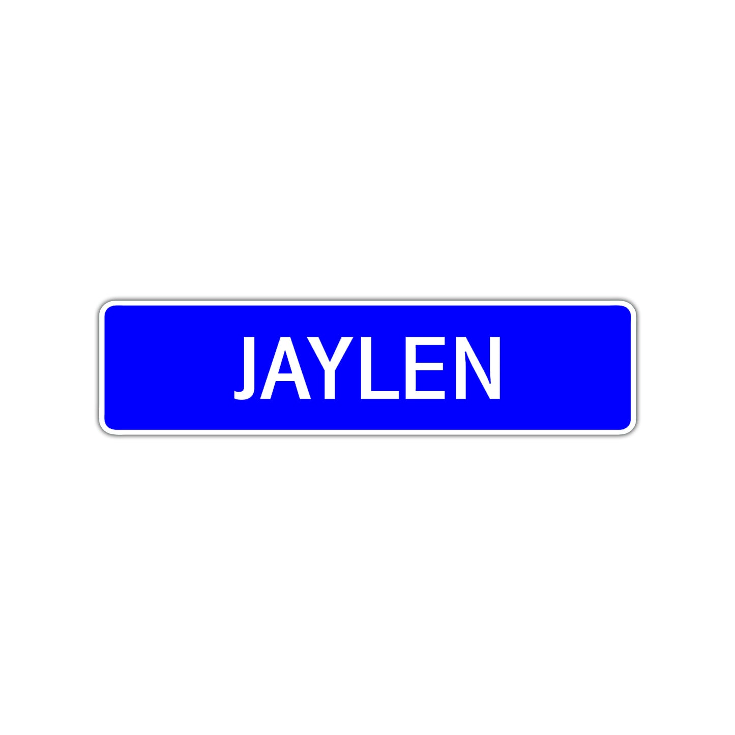 Jaylen Street Sign Children Name Room Plate