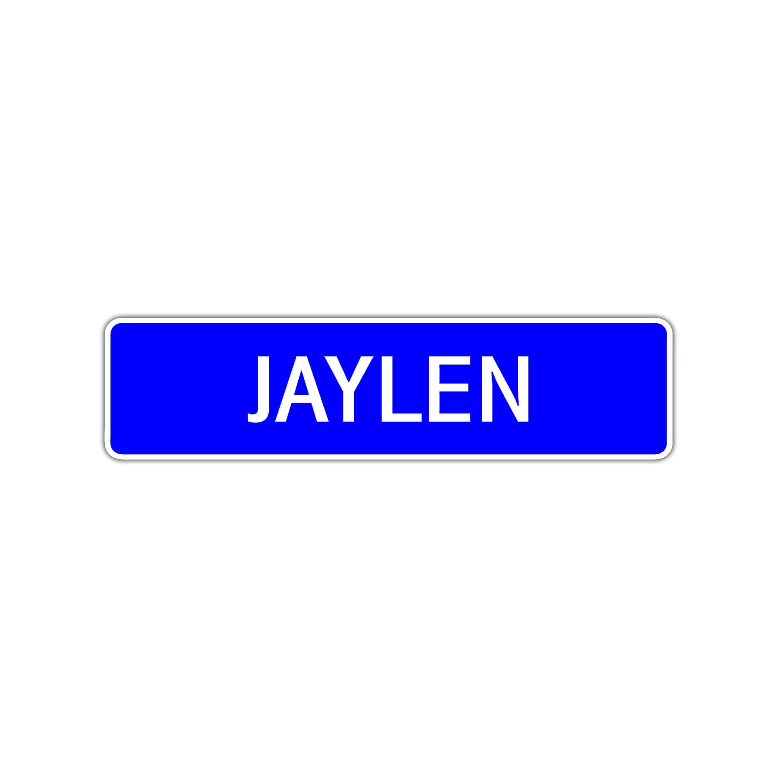 Jaylen Street Sign Children Name Room Plate