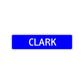 Clark Street Sign Children Name Room Plate