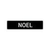 Noel Street Sign Children Name Room Plate