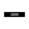 Odin Street Sign Children Name Room Plate