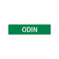 Odin Street Sign Children Name Room Plate