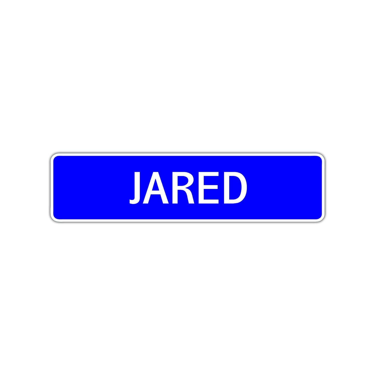 Jared Street Sign Children Name Room Plate