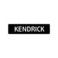 Kendrick Street Sign Children Name Room Plate