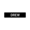 Drew Street Sign Children Name Room Plate