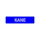 Kane Street Sign Children Name Room Plate