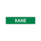 Kane Street Sign Children Name Room Plate