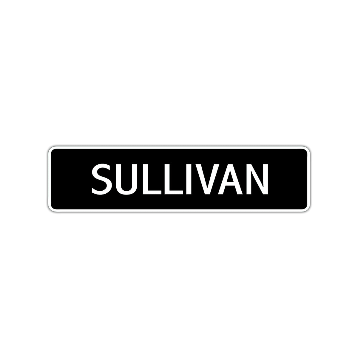 Sullivan Signs Sullivan Street Sign Children Name Room Plate – Sign Fever