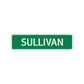 Sullivan Street Sign Children Name Room Plate