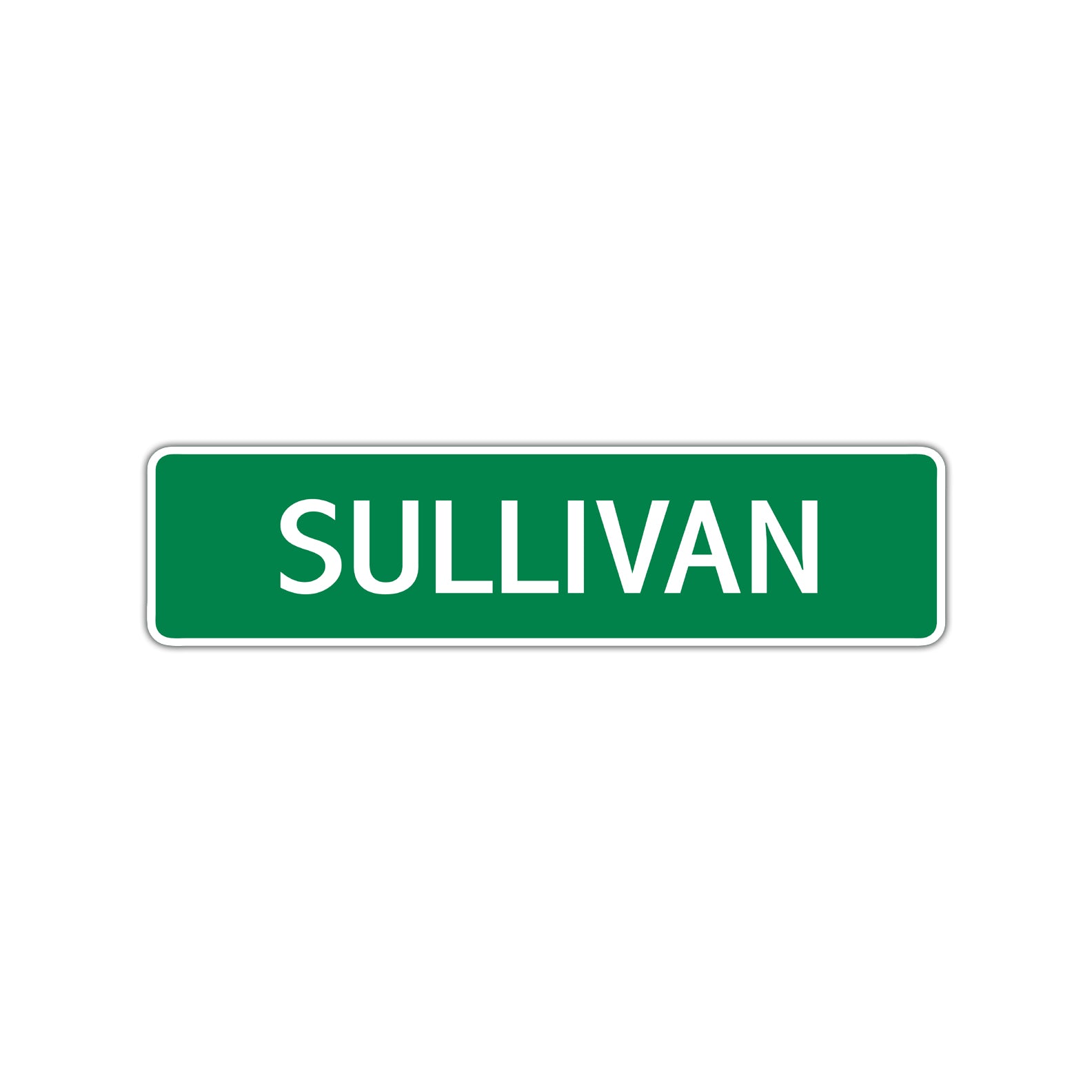Sullivan Street Sign Children Name Room Plate