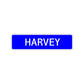 Harvey Street Sign Children Name Room Plate