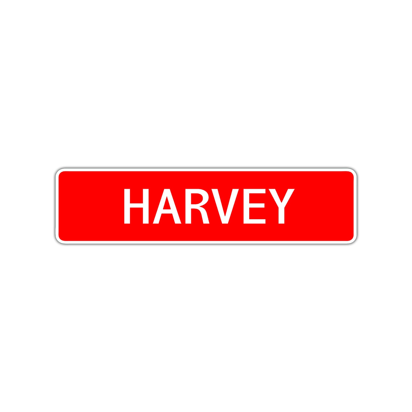 Harvey Street Sign Children Name Room Plate