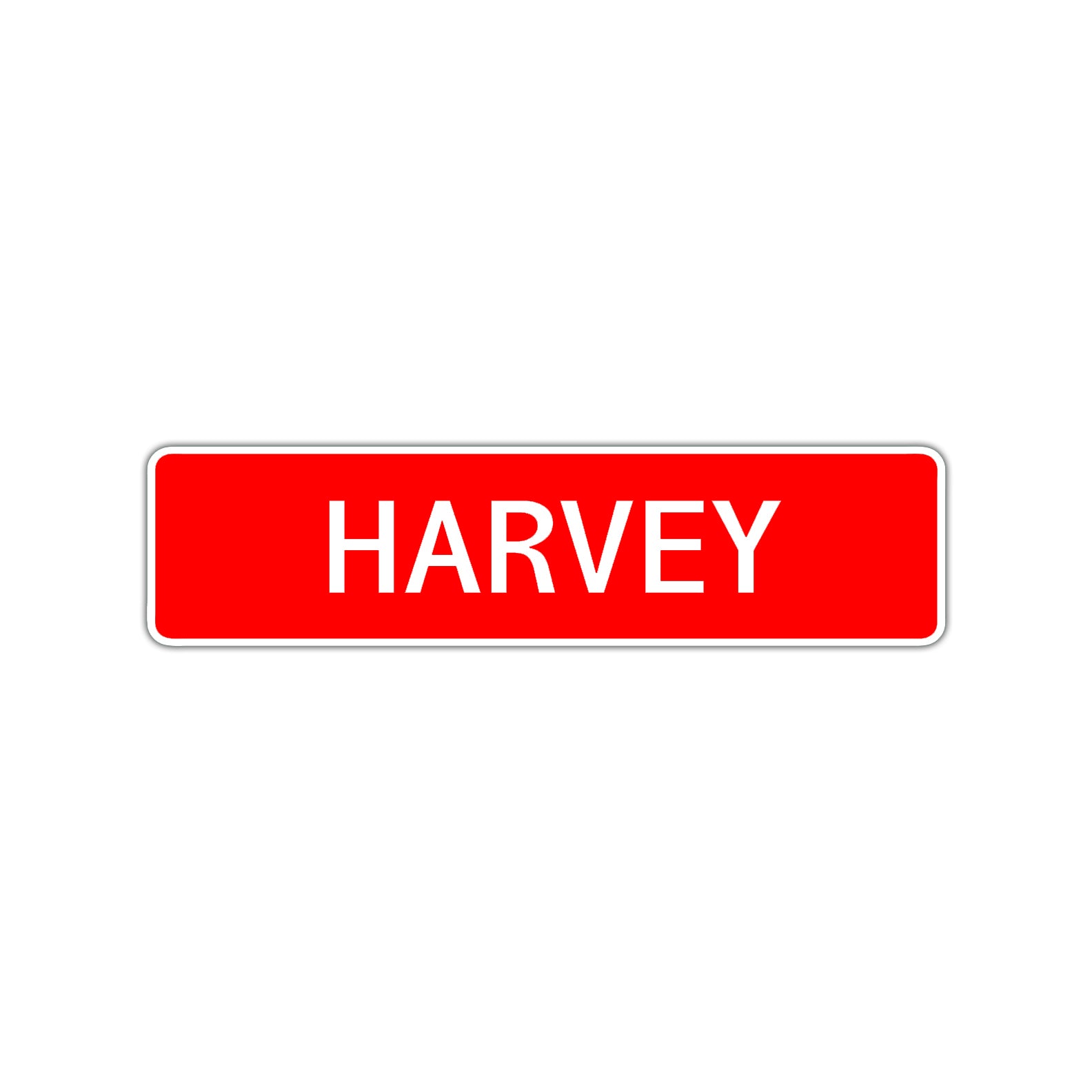 Harvey Street Sign Children Name Room Plate