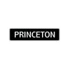 Princeton Street Sign Children Name Room Plate