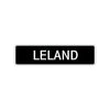 Leland Street Sign Children Name Room Plate