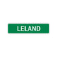Leland Street Sign Children Name Room Plate
