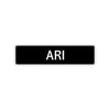 Ari Street Sign Children Name Room Plate