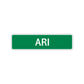 Ari Street Sign Children Name Room Plate