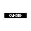 Kamden Street Sign Children Name Room Plate