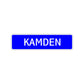 Kamden Street Sign Children Name Room Plate