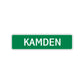 Kamden Street Sign Children Name Room Plate