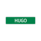 Hugo Street Sign Children Name Room Plate