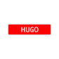 Hugo Street Sign Children Name Room Plate