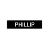 Phillip Street Sign Children Name Room Plate