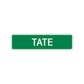 Tate Street Sign Children Name Room Plate
