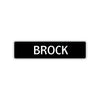 Brock Street Sign Children Name Room Plate