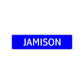 Jamison Street Sign Children Name Room Plate