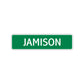 Jamison Street Sign Children Name Room Plate