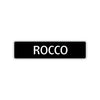 Rocco Street Sign Children Name Room Plate