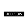 Augustus Street Sign Children Name Room Plate