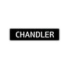 Chandler Street Sign Children Name Room Plate