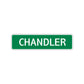 Chandler Street Sign Children Name Room Plate
