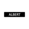 Albert Street Sign Children Name Room Plate
