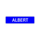 Albert Street Sign Children Name Room Plate