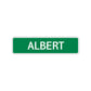 Albert Street Sign Children Name Room Plate