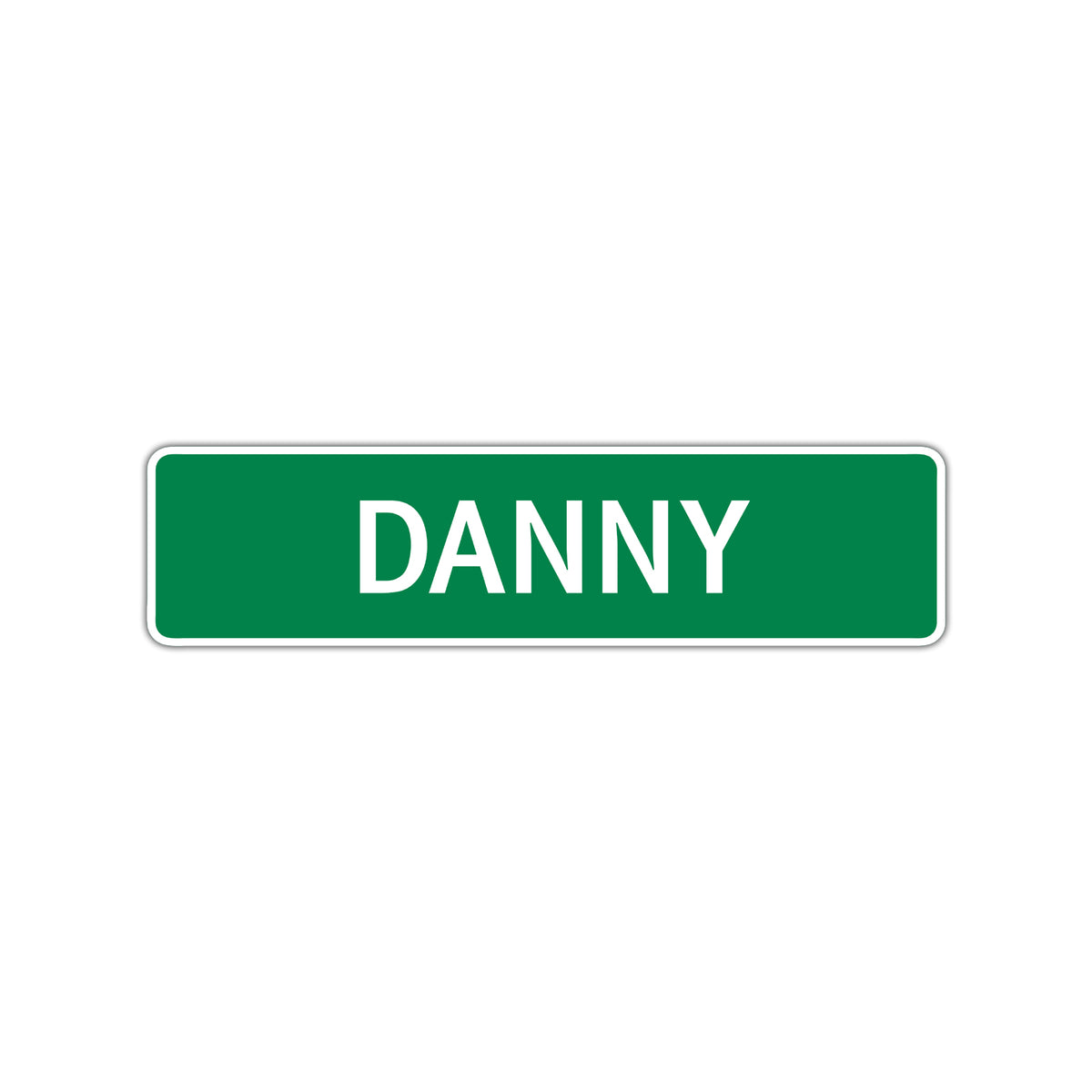 Sign Danny Danny Street Sign Children Name Room Plate – Sign Fever