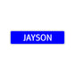 Jayson Street Sign Children Name Room Plate